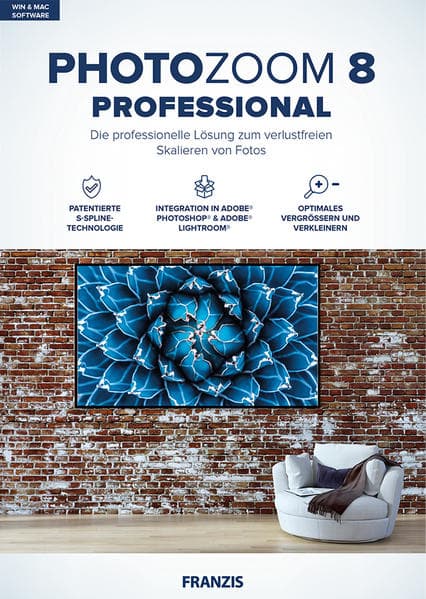 PhotoZoom 8 professional (Win & Mac)