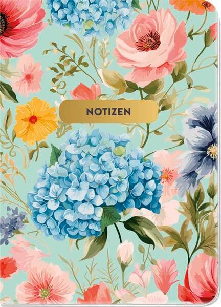 Notizheft Blumenglück Floral