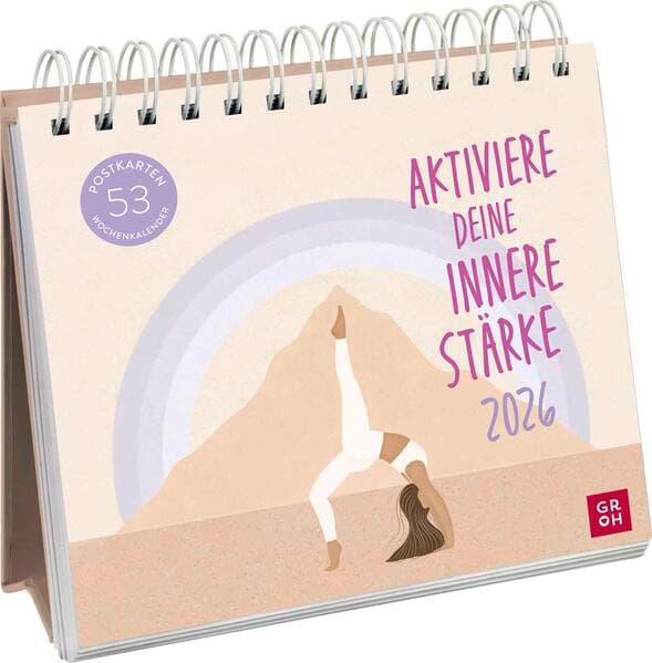 Postkartenkalender 2026: Aktiviere deine innere Stärke