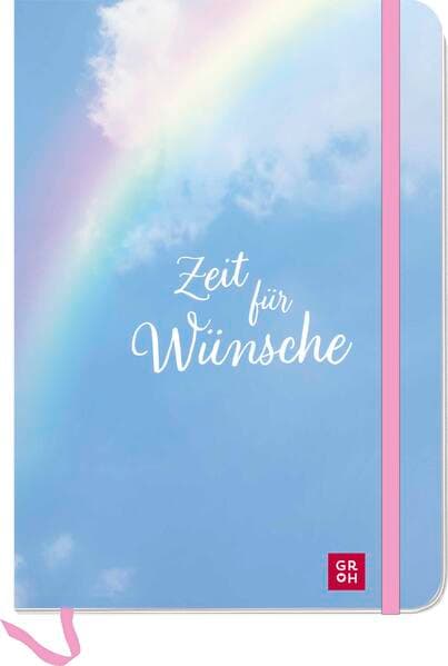 Notizbuch Zeit für Wünsche Regenbogen