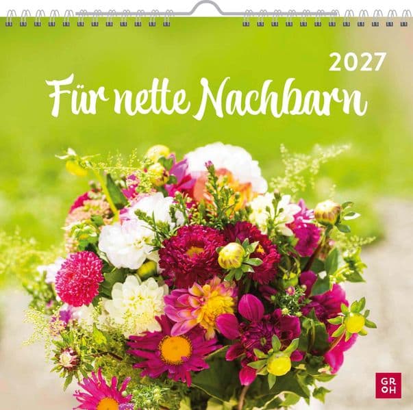 Wandkalender 2027: Für nette Nachbarn