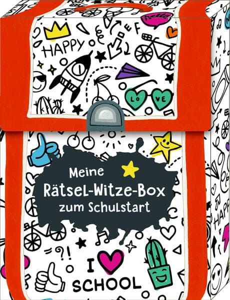 Kartenbox – Meine Rätsel-Witze-Box zum Schulstart
