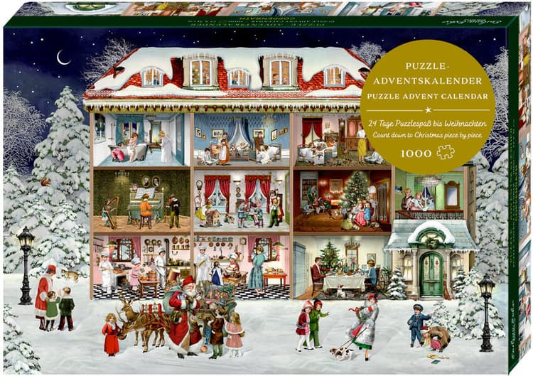 Puzzle-Adventskalender – Unser wunderbares Weihnachtshaus