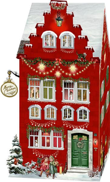 Aufstell-Adventskalender – Happy Christmas Home (mit LED)