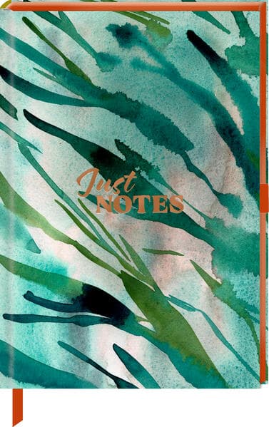 Notizbuch DIN A5 – Just Notes (LEAVES)