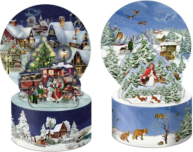 Mini-Adventskalender – Adventszauber (Pop-up)