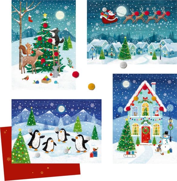 Mini-Adventskalender – Fröhlicher Advent