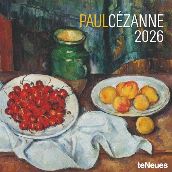 Paul Cézanne 2026 - Wand-Kalender - Broschüren-Kalender - 30x30 - 30x60 geöffnet - Kunst-Kalender