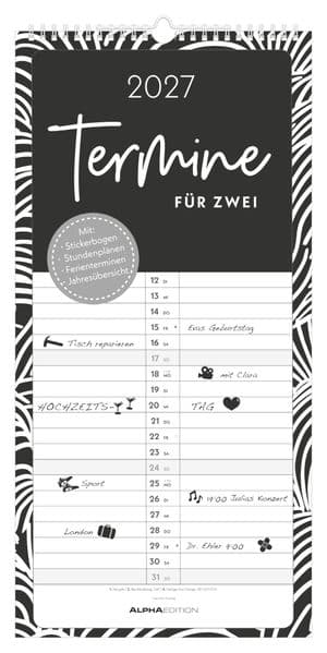 Termine für 2 Black and White 2027