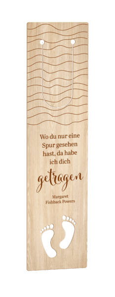 Wo du nur eine Spur gesehen hast