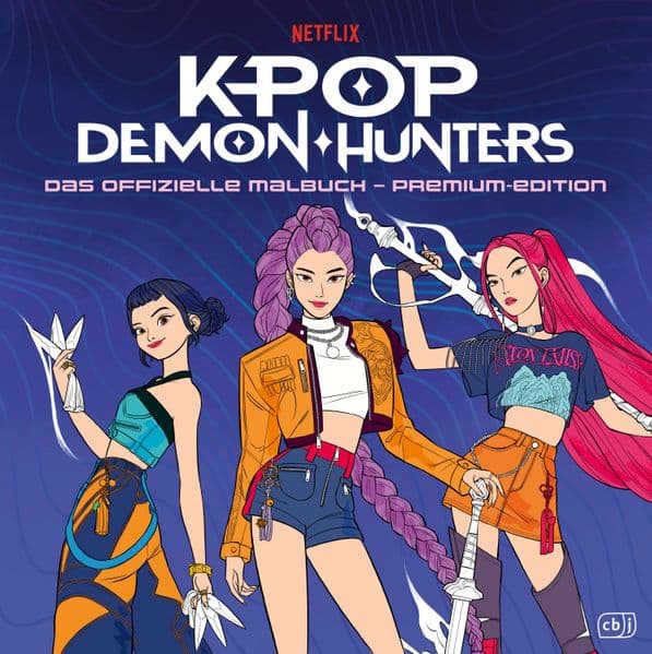 KPop Demon Hunters – Das offizielle Malbuch – Premium-Edition