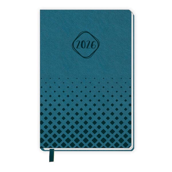 Trötsch Taschenkalender A7 Soft Touch Petrol 2026