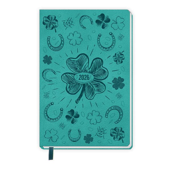 Trötsch Taschenkalender A7 Soft Touch Glück 2026