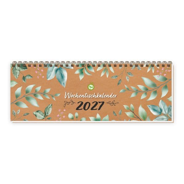TRÖTSCH - Wochentischkalender Natur 2027