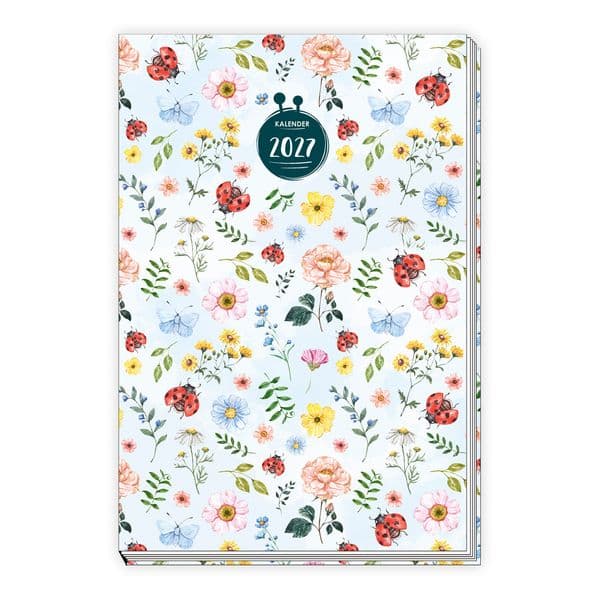 TRÖTSCH - Taschenkalender A6 Marienkäfer 2027