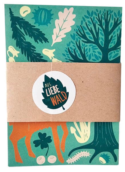 Postkartenset - Aus Liebe zum Wald