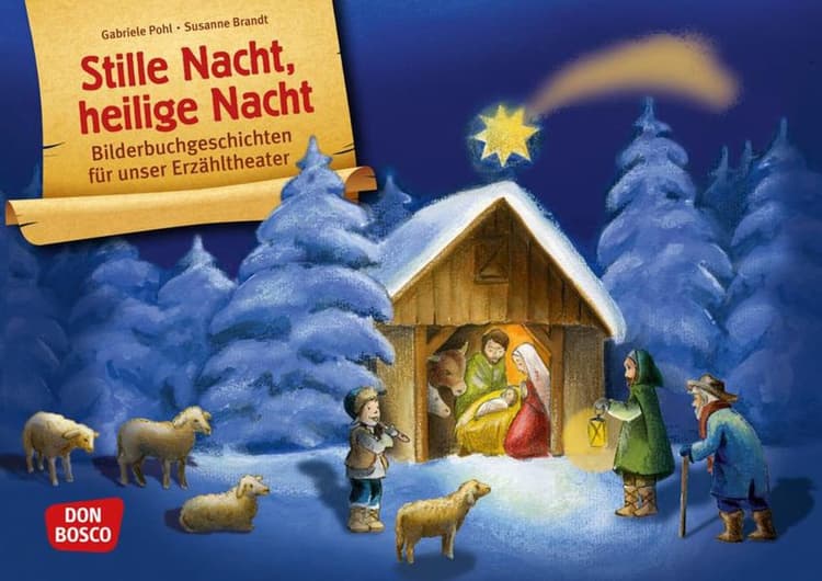 Stille Nacht, heilige Nacht. Kamishibai Bildkartenset