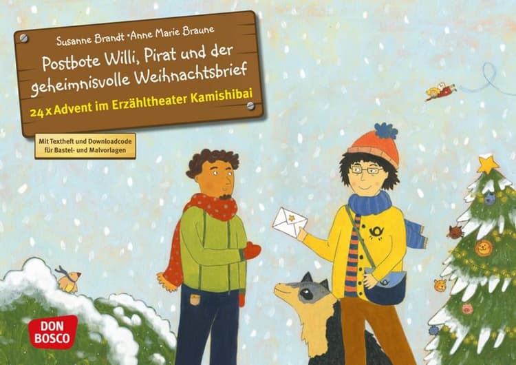 Postbote Willi, Pirat und der geheimnisvolle Weihnachtsbrief. Adventskalender