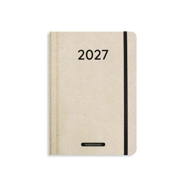 matabooks - A5 Kalender Samaya 2027 Farbe: Nature M (DE/EN)