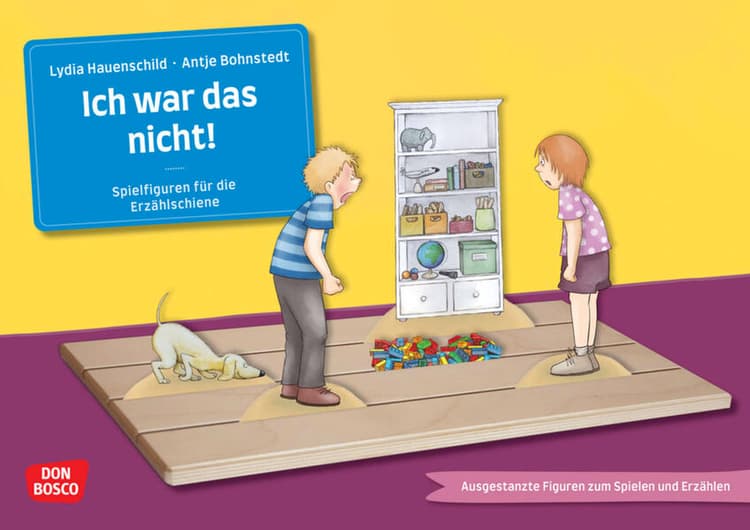 Ich war das nicht! Erzählschienen-Figurenset