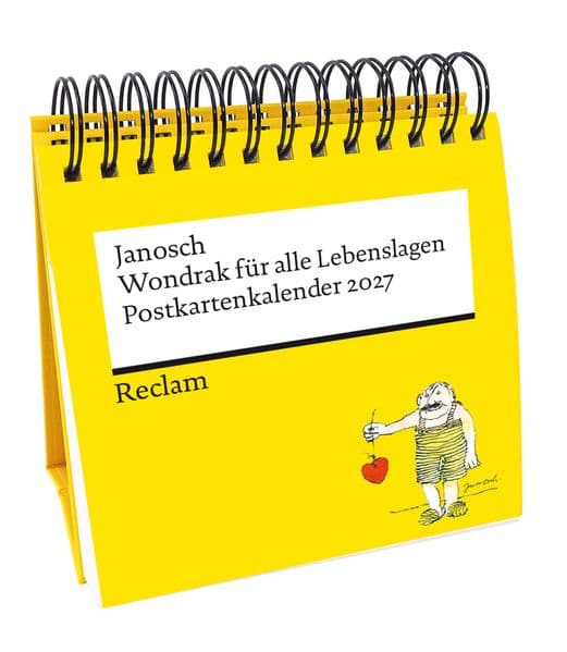 Wondrak für alle Lebenslagen. Postkartenkalender 2027