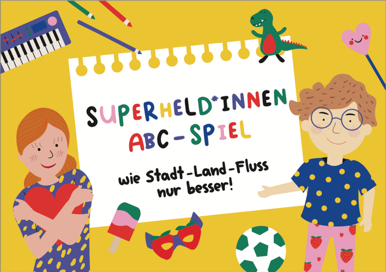 Superheld*innen ABC-Spiel