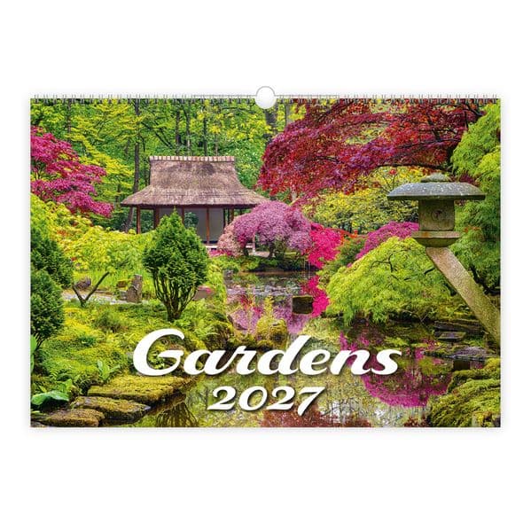TRÖTSCH -Wandkalender Gardens 2027