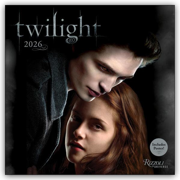 Twilight 2026 Wall Calendar (Includes Full-Color Poster)