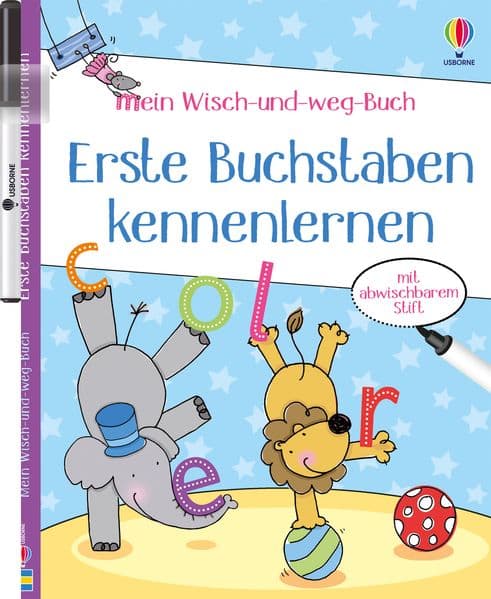 Mein Wisch-und-weg-Buch: Erste Buchstaben kennenlernen