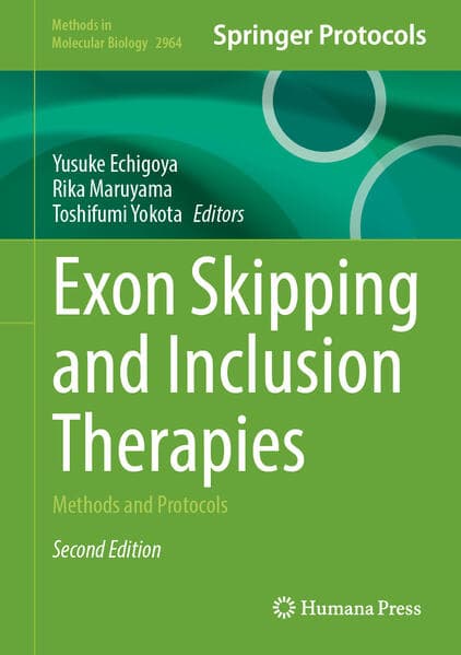 Exon Skipping and Inclusion Therapies