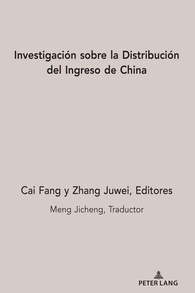 Investigación Sobre La Distribución del Ingreso de China
