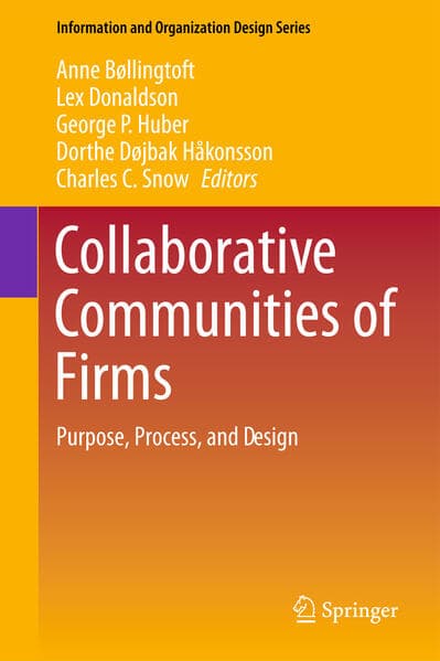 Collaborative Communities of Firms