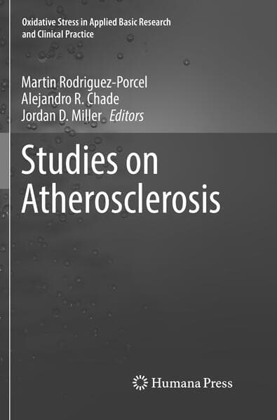 Studies on Atherosclerosis