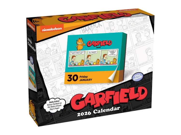 Garfield 2026 Day-To-Day Calendar