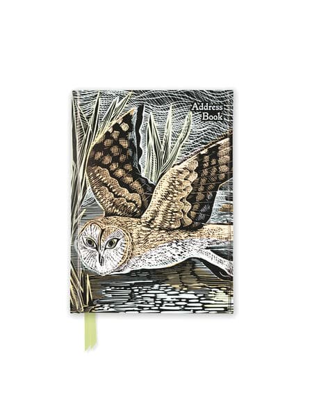 Angela Harding: Marsh Owl (Address Book)
