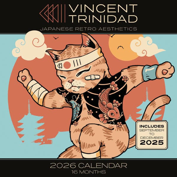 VINCENT TRINIDAD - Broschürenkalender im Format 30 x 30