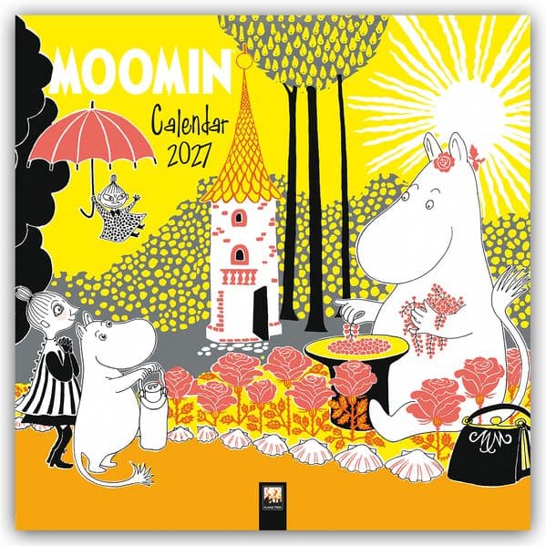 Moomin Wall Calendar 2027 (Art Calendar)