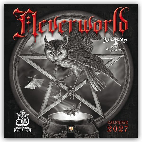 Alchemy: Neverworld Wall Calendar 2027 (Art Calendar)