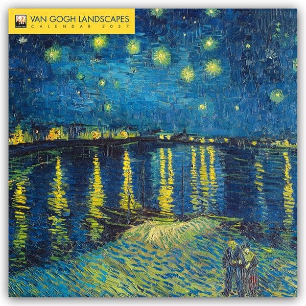 Vincent van Gogh Landscapes Wall Calendar 2027 (Art Calendar)