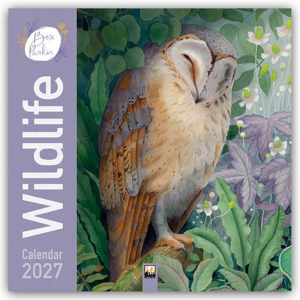Bex Parkin: Wildlife Wall Calendar 2027 (Art Calendar)