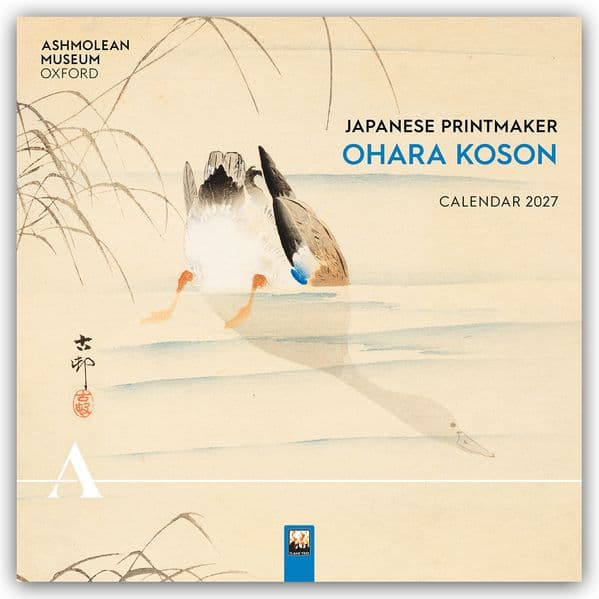 Ashmolean Museum: Japanese Printmaker Ohara Koson Wall Calendar 2027 (Art Calendar)