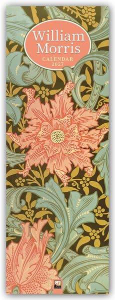 William Morris Slim Calendar 2027 (Art Calendar)