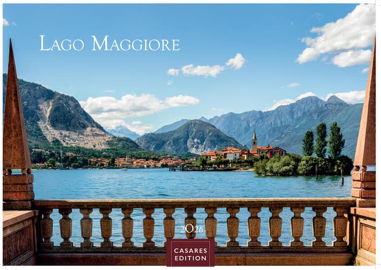 Lago Maggiore Kalender 2026 - Wandkalender | Fotokalender Italien 35x50cm - . mit 12 traumhaften Motiven