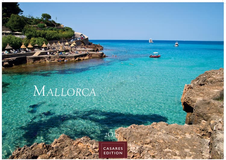 Mallorca Kalender 2026 - Wandkalender | Fotokalender Spanien 35x50cm - Premium . mit 12 traumhaften Motiven der Baleareninsel
