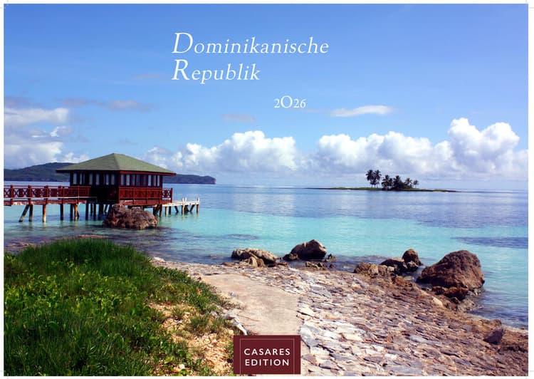 Dominikanische Republik Kalender 2026 - Wandkalender | Fotokalender Karibik 24x35cm - Bildkalender mit exotischen Motiven, ideal für Strandfans, Weltenbummler & Karibikträumer