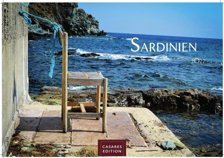 Sardinien Kalender 2027 - Wandkalender | Fotokalender Italien 24x35 cm - mit 12 traumhaften Motiven der Mittelmeerinsel