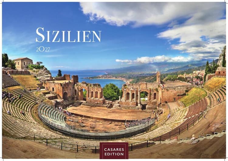 Sizilien Kalender 2027 - Wandkalender | Fotokalender Italien 35x50 cm - . mit atemberaubenden Fotos von Sizilien