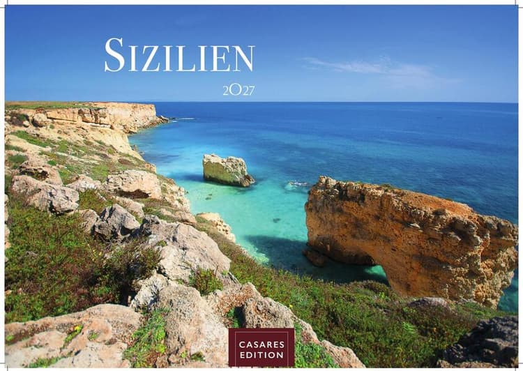 Sizilien Kalender 2027 - Wandkalender | Fotokalender Italien 24x35 cm - . mit atemberaubenden Fotos von Sizilien
