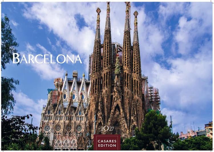 Barcelona Kalender 2027 - Wandkalender | Fotokalender Spanien 35x50cm - Foto. mit den schönsten Motiven, Sehenswürdigkeiten & Inspirationen"