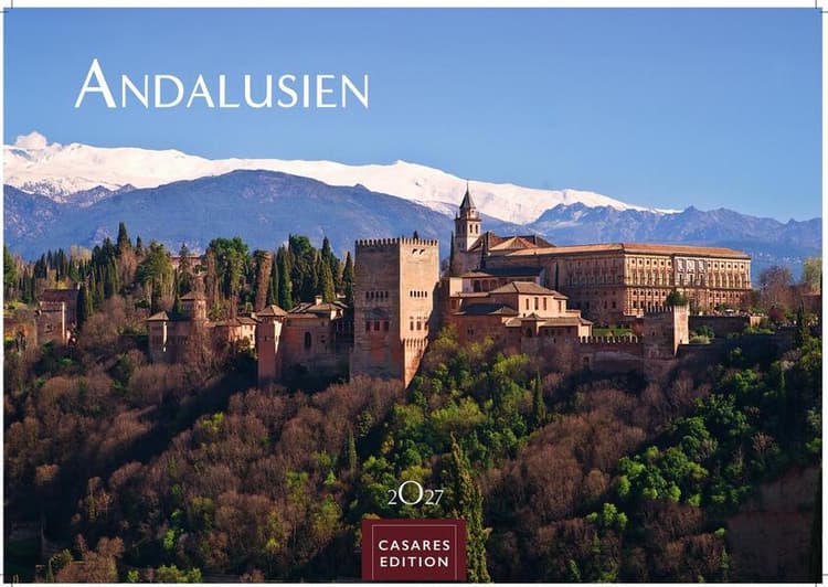 Andalusien Kalender 2027 - Wandkalender | Fotokalender Spanien 35x50 cm - . mit den Highlights dieser faszinierenden Region